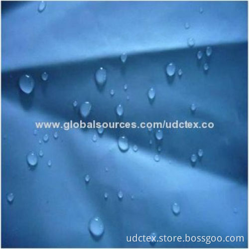 Polyester Taffeta and Twill Lining Fabric in PA, PU, PVC Silver and Milky Coating